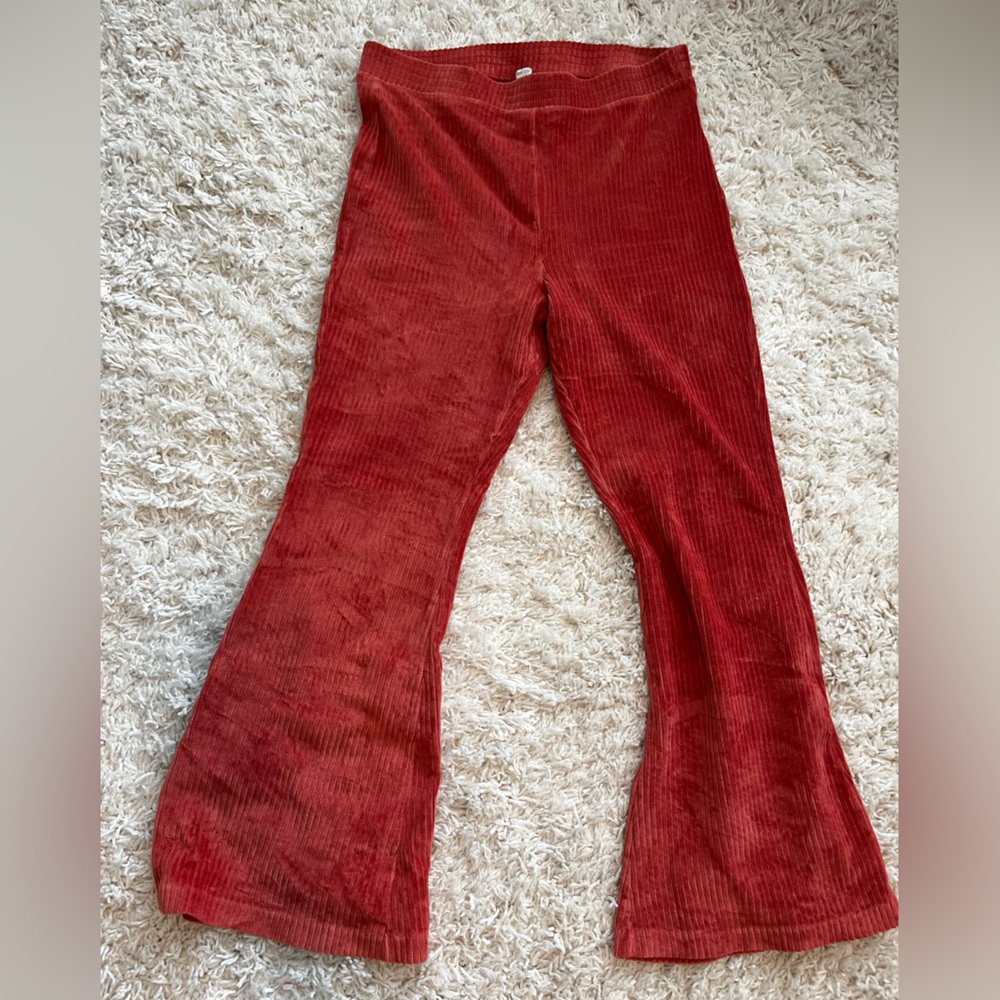 Aerie Flare Velour Pants